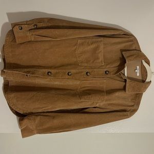 Madewell Corduroy Kentwood Oversized Shirt-Jacket